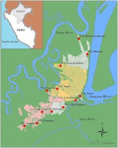 Iquitos, Peru, World Maps